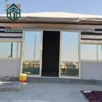 بيوت شعر بواجهة زجاجية