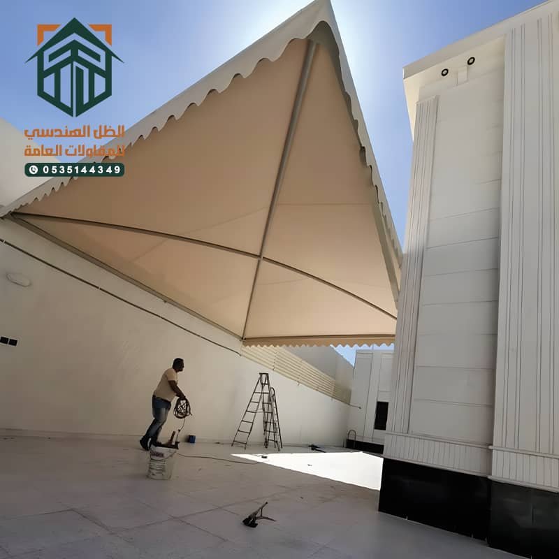 تركيب مظلات سيارات في الرياض
