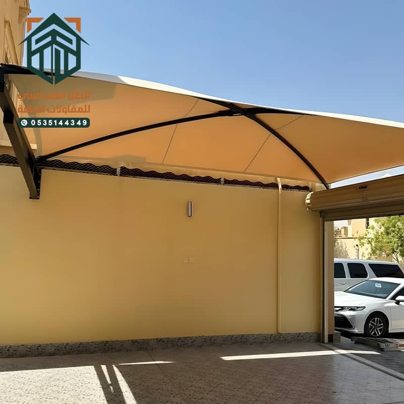 مظلات سيارات للاحواش