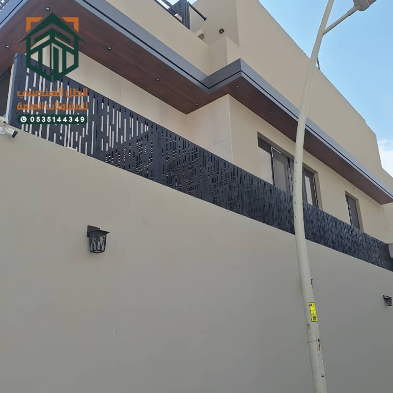 سواتر أسوار حديد قص ليزر