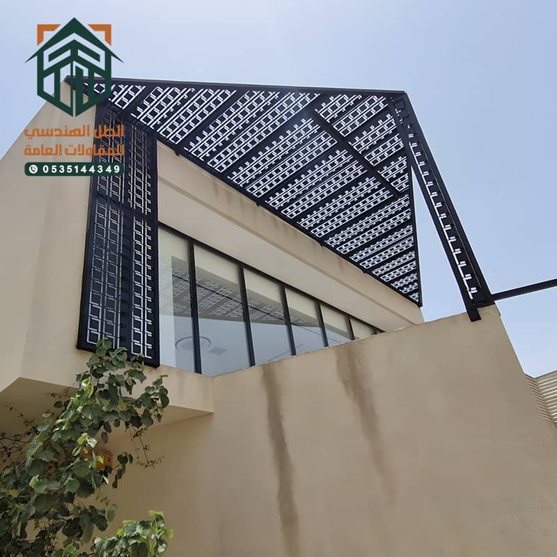 مظلات قص ليزر حديثة